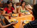 thr girls liked the food also