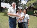 Steve Blann with Cristian Munoz family