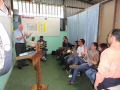 Steve Blann Preaching in Barva Church Deaf Class